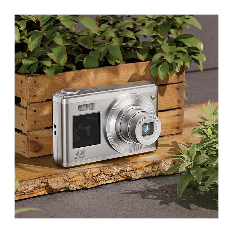 Kamerë digjitale AgfaPhoto Realishot C130, 24MP, Sony IMX458, 10x Optical Zoom, 4x Digital Zoom, 2.8", 4K UHD – Argjend 4