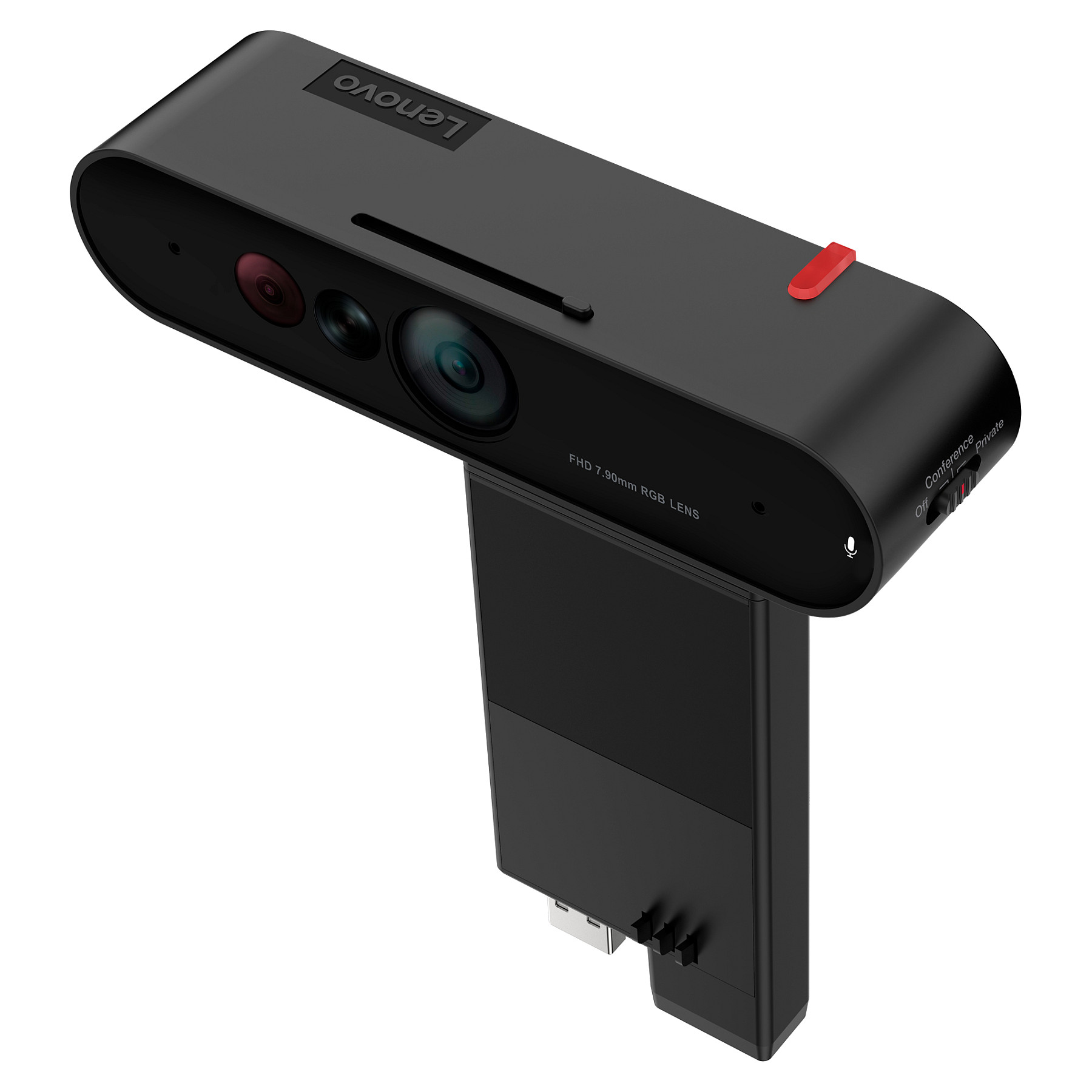 Lenovo ThinkVision MC60 Monitor Webcam – Full HD 1080p, IR + RGB, Autofocus, 2x Mikrofon, USB 2.0 – Zezë 2