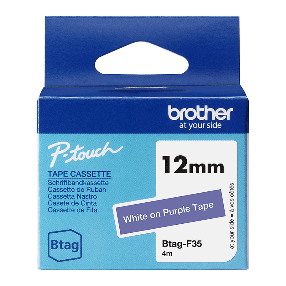 Shirit për Printer Brother P-Touch TZ-211 / 6 mm × 8 m / Transferim Termik / Shkrim i Zi mbi të Bardhë 6