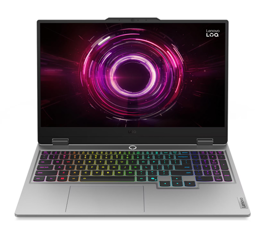 Laptop Gaming Lenovo LOQ 15AHP10 / AMD Ryzen 7 250 / 16GB DDR5 / 1TB SSD / 15.6" FHD IPS 144Hz / RTX 5050 8GB - Hiri