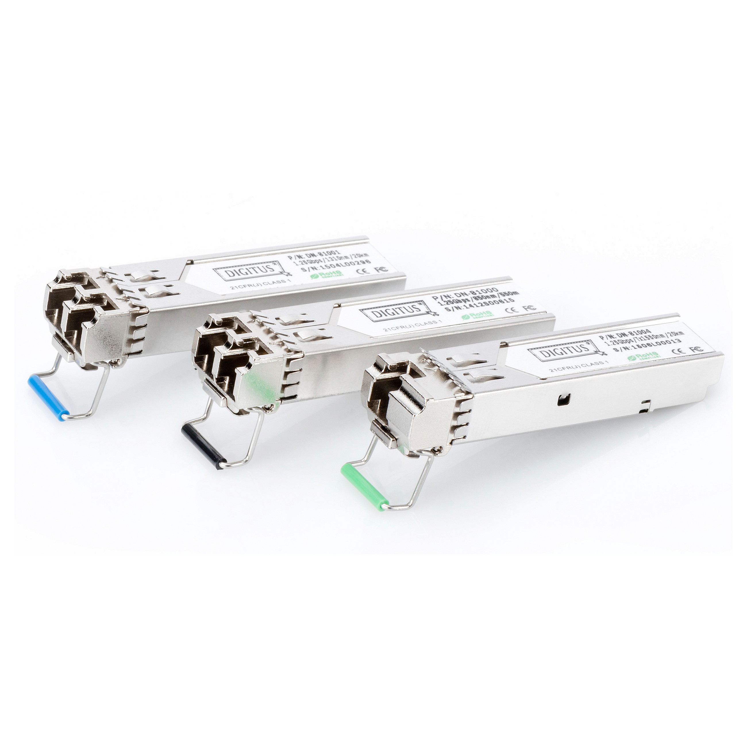 DIGITUS LWL Adapter LC Duplex / Multimode / SFP Modul / 1.25Gbps thumbnail 2