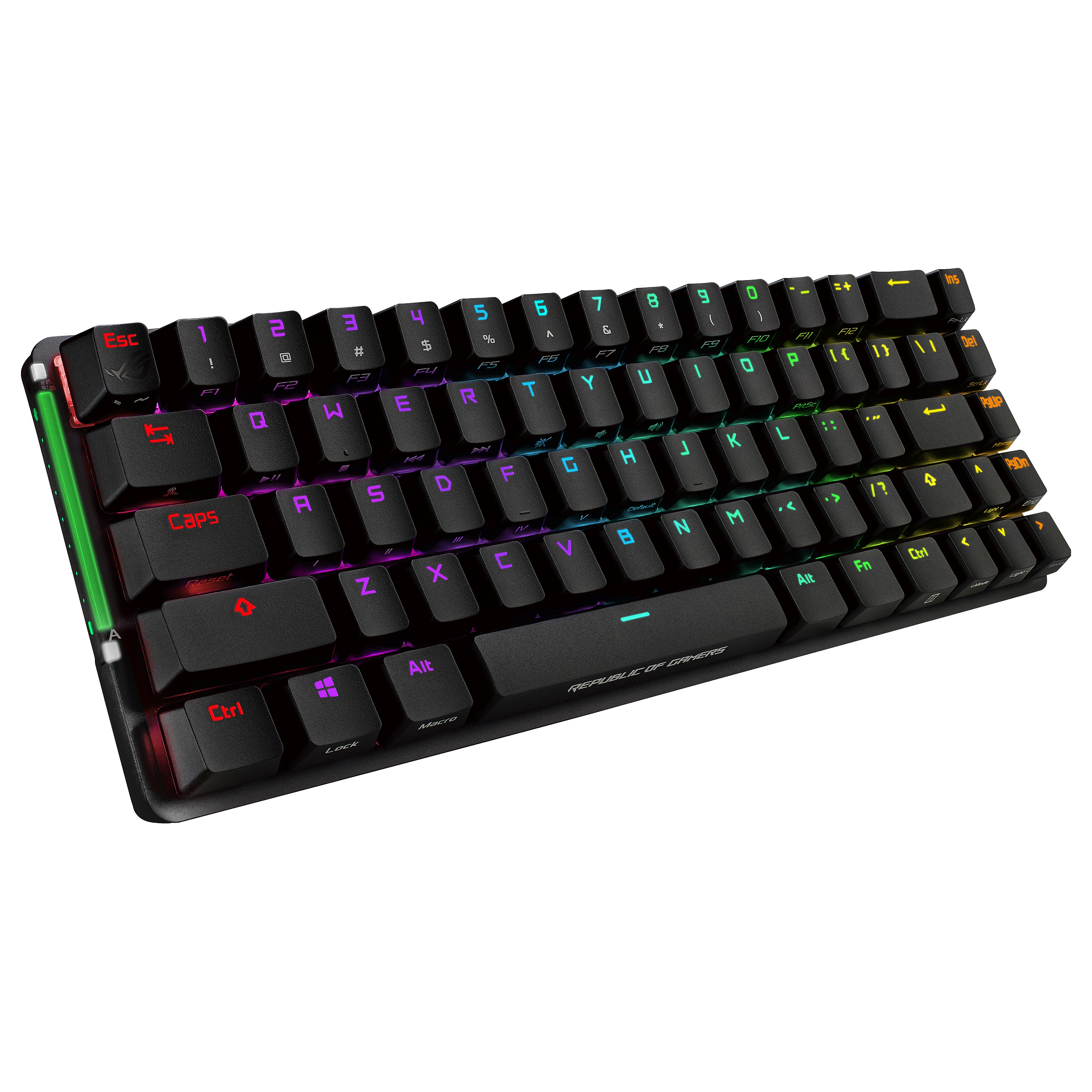Tastierë Gaming ASUS ROG Strix Scope II 96 Wireless / Mekanike / ROG NX Snow / 96% / RGB / 1000 Hz / AZERTY – Bardhë 8