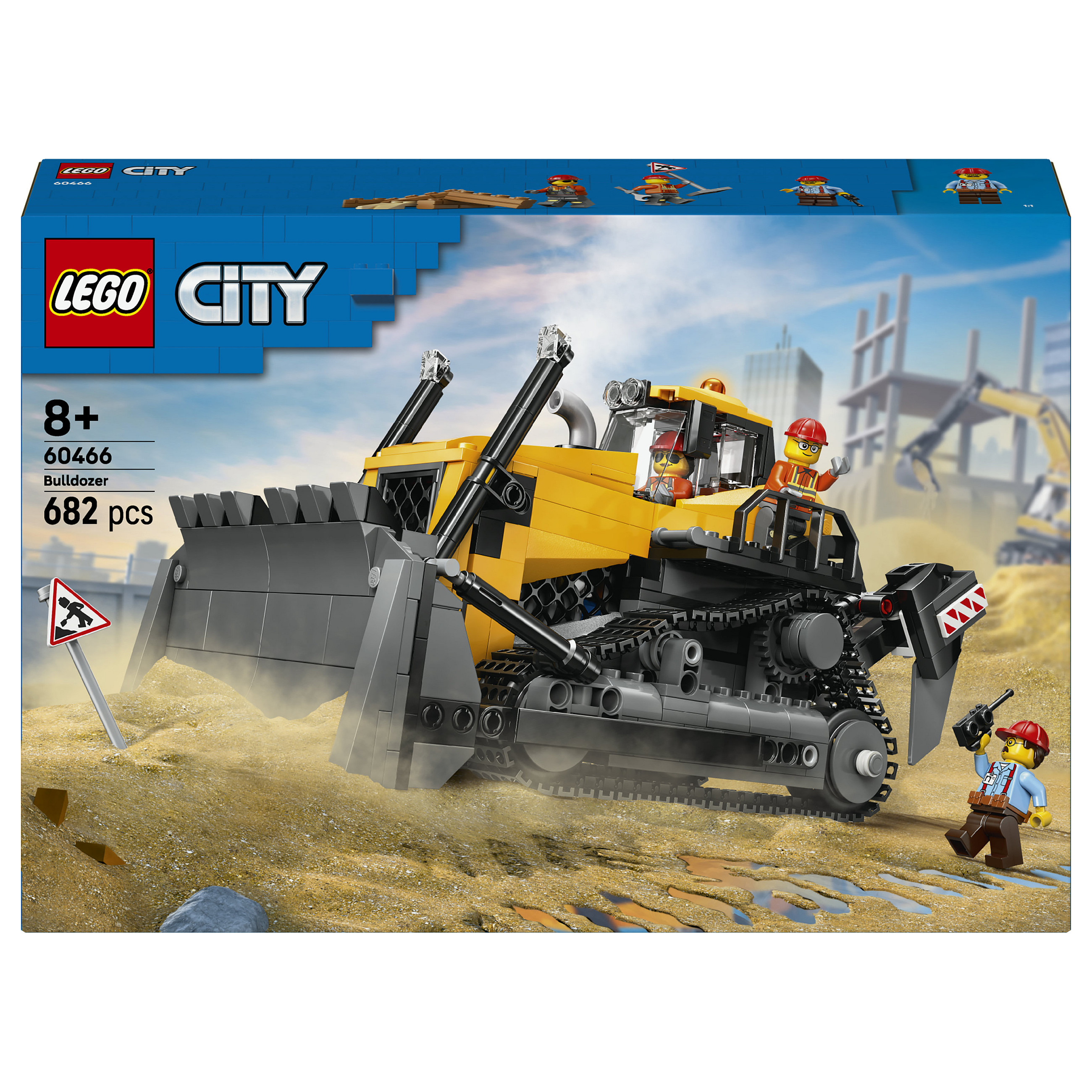 LEGO City Yellow Bulldozer