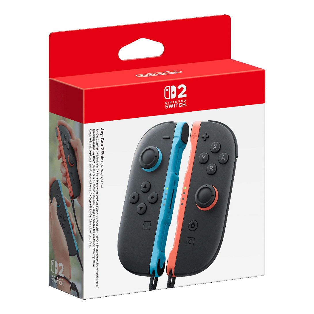 Kontroller për Nintendo Switch 2 Nintendo Joy-Con 2 / L + R / Wireless / Bluetooth – Blu/Kuqe/Zezë 6