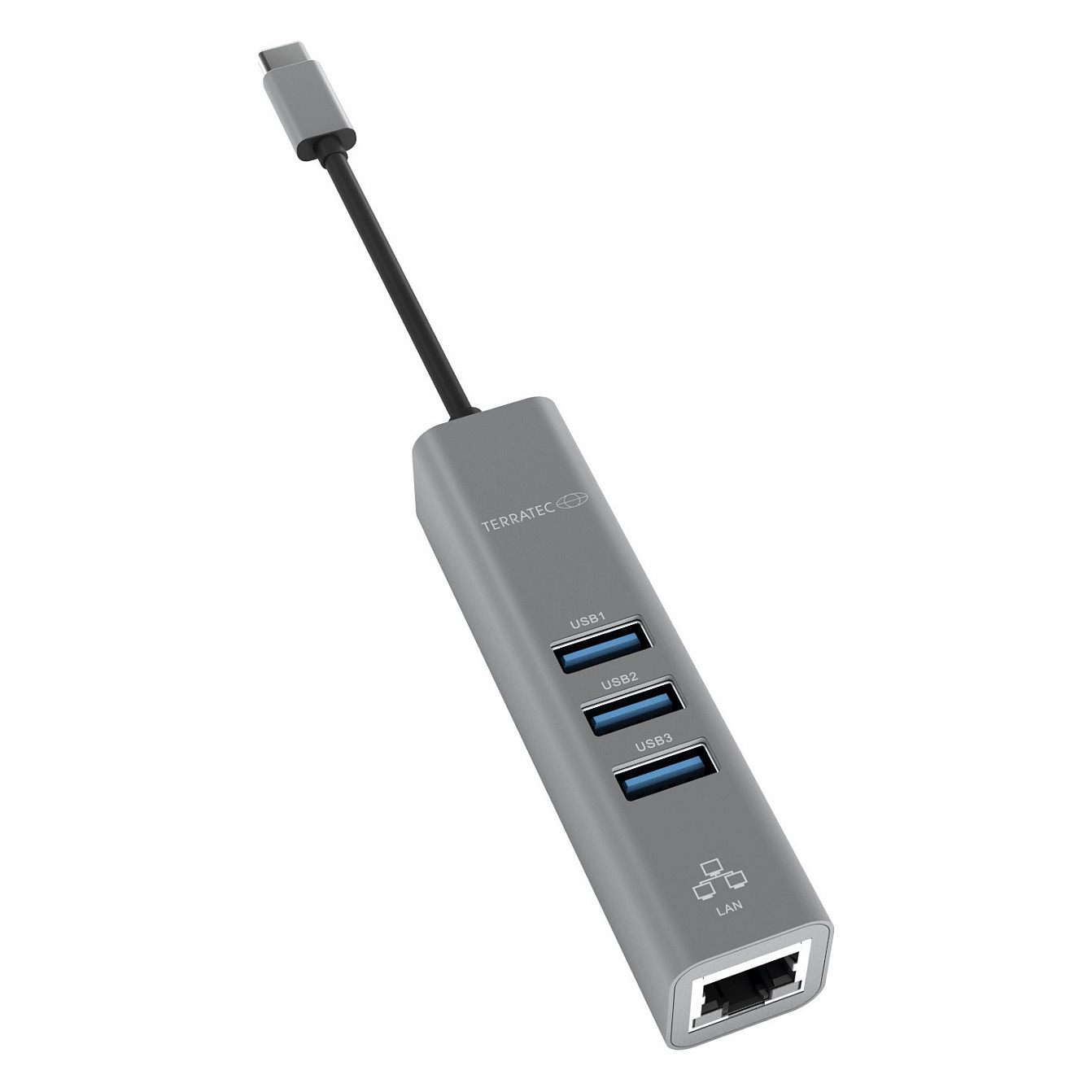 HUB USB-C TerraTec Connect C4 / 2x USB-A 3.2 Gen 1 / USB-C PD 100W / HDMI 4K – Argjend 4