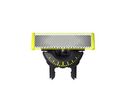 Koka zëvendësuese për makinë rroje Philips OneBlade 360 / QP410/50 – Zezë/Gjelbër 2