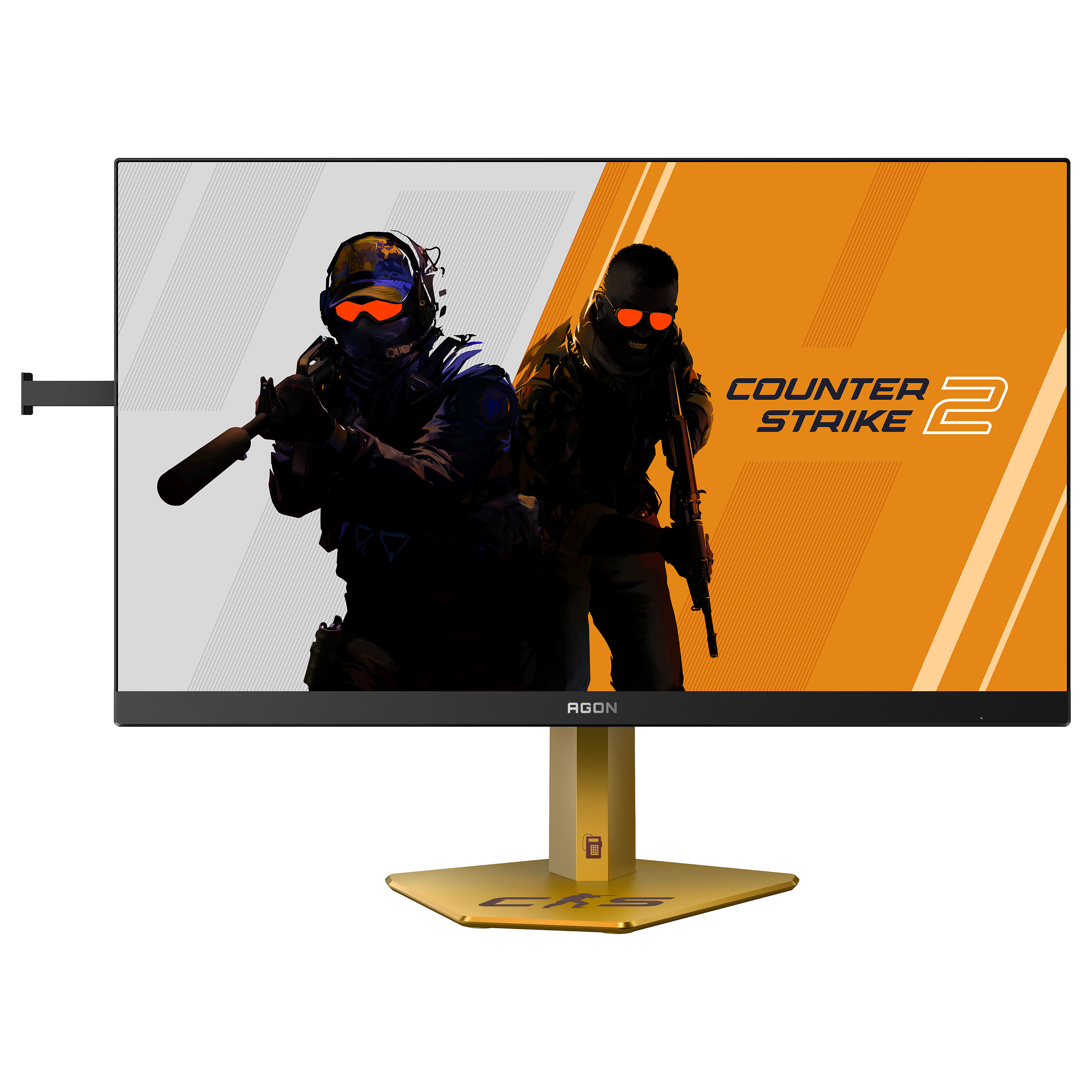 AOC AGON PRO CS24A Counter-Strike 2 Edition, 610Hz Gaming-Monitor (61.2 cm (24.1"), Black/Gold, FullHD, Fast-TN, HDMI, DP, USB-Hub) 5