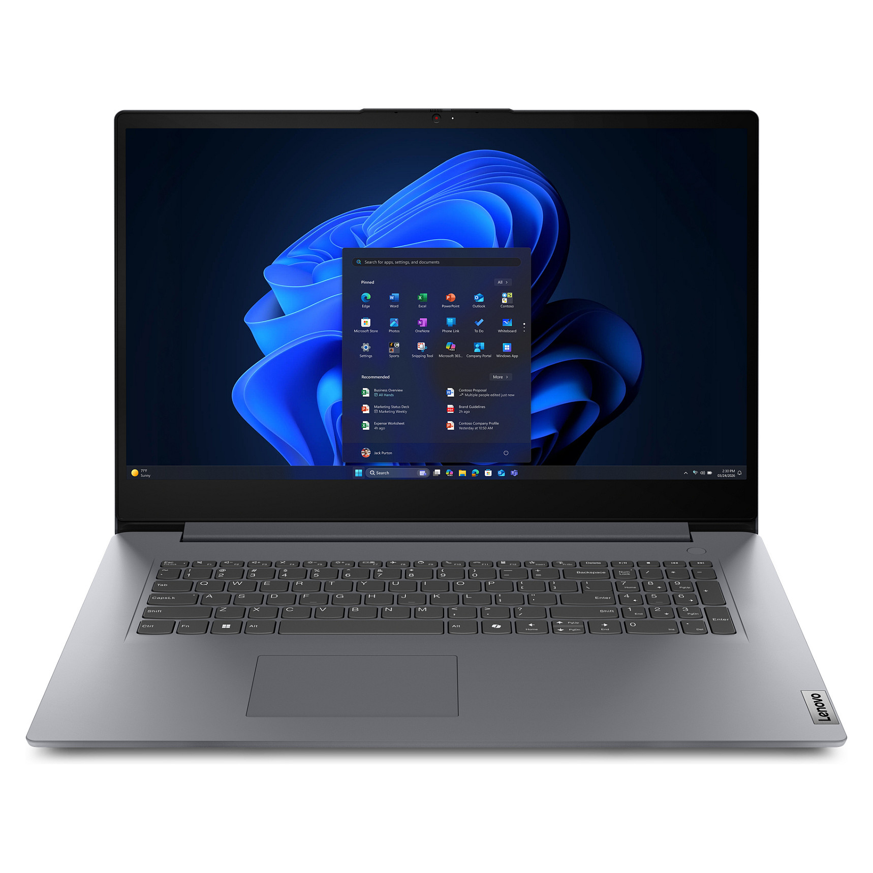 Laptop Lenovo V17 G7 IWC 83VG001RGE, Core 5 320, 16GB DDR5, 512GB, 17.3" FHD IPS 60Hz, Intel Graphics - Hiri