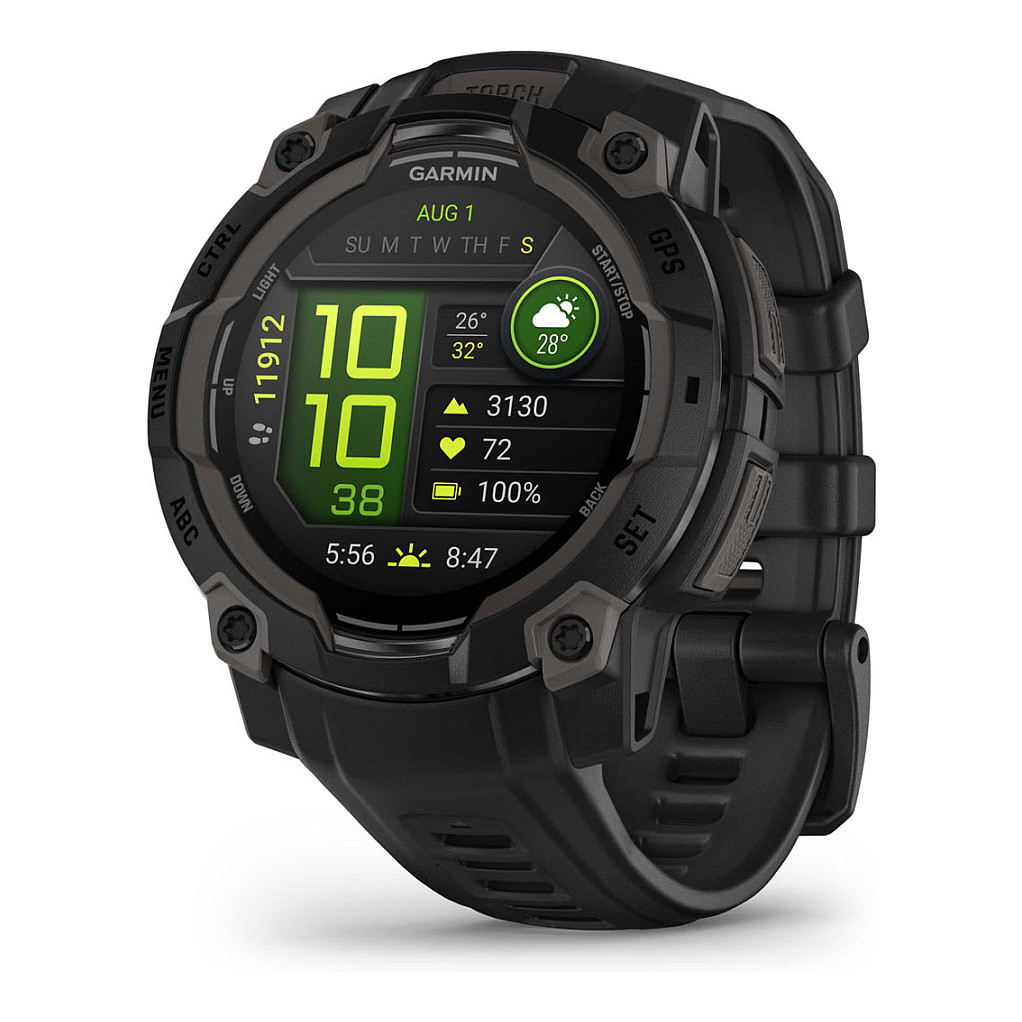 Orë e mençur Garmin Instinct 3 AMOLED (45mm) - E zezë