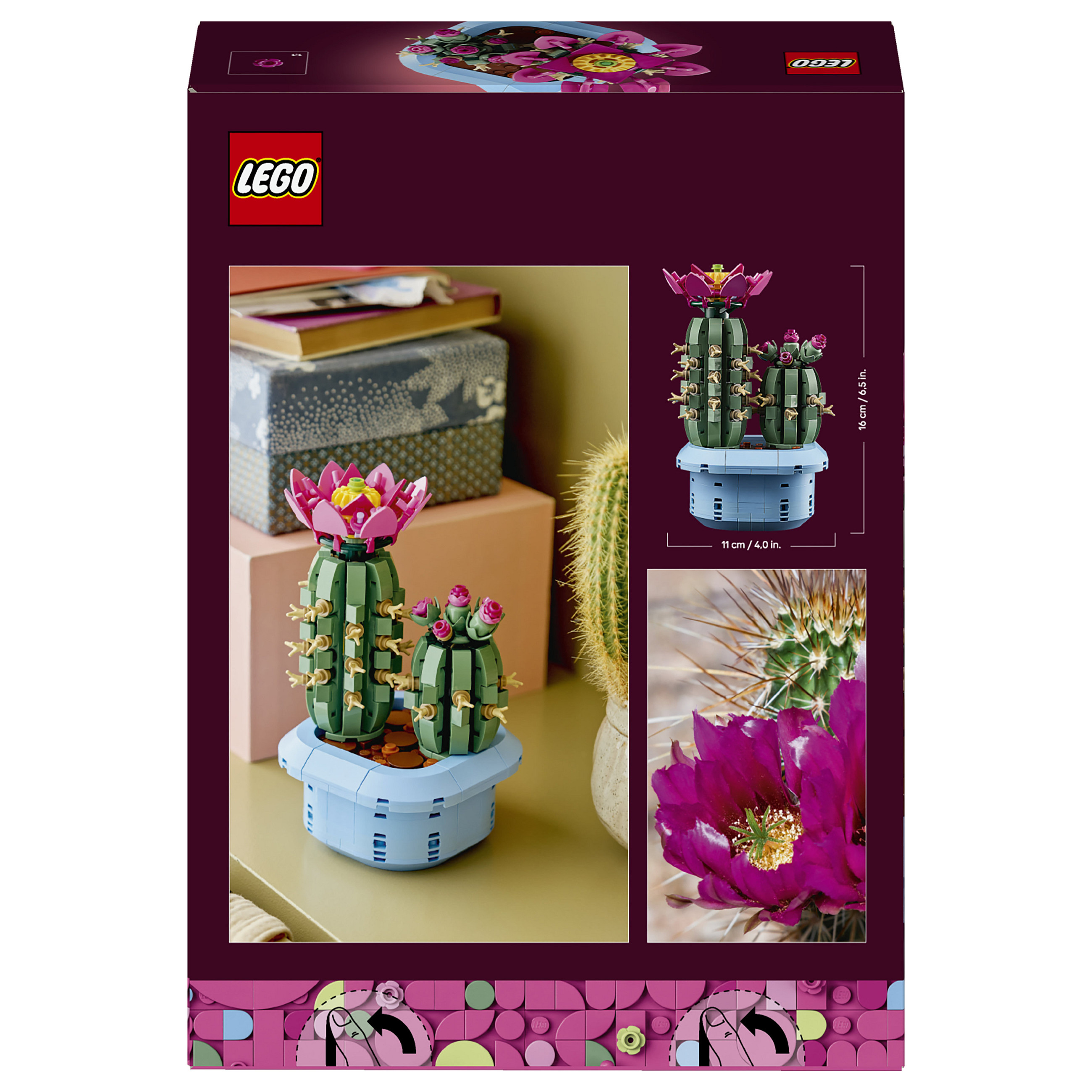LEGO Botanicals Flowering Cactus 11509 thumbnail 6