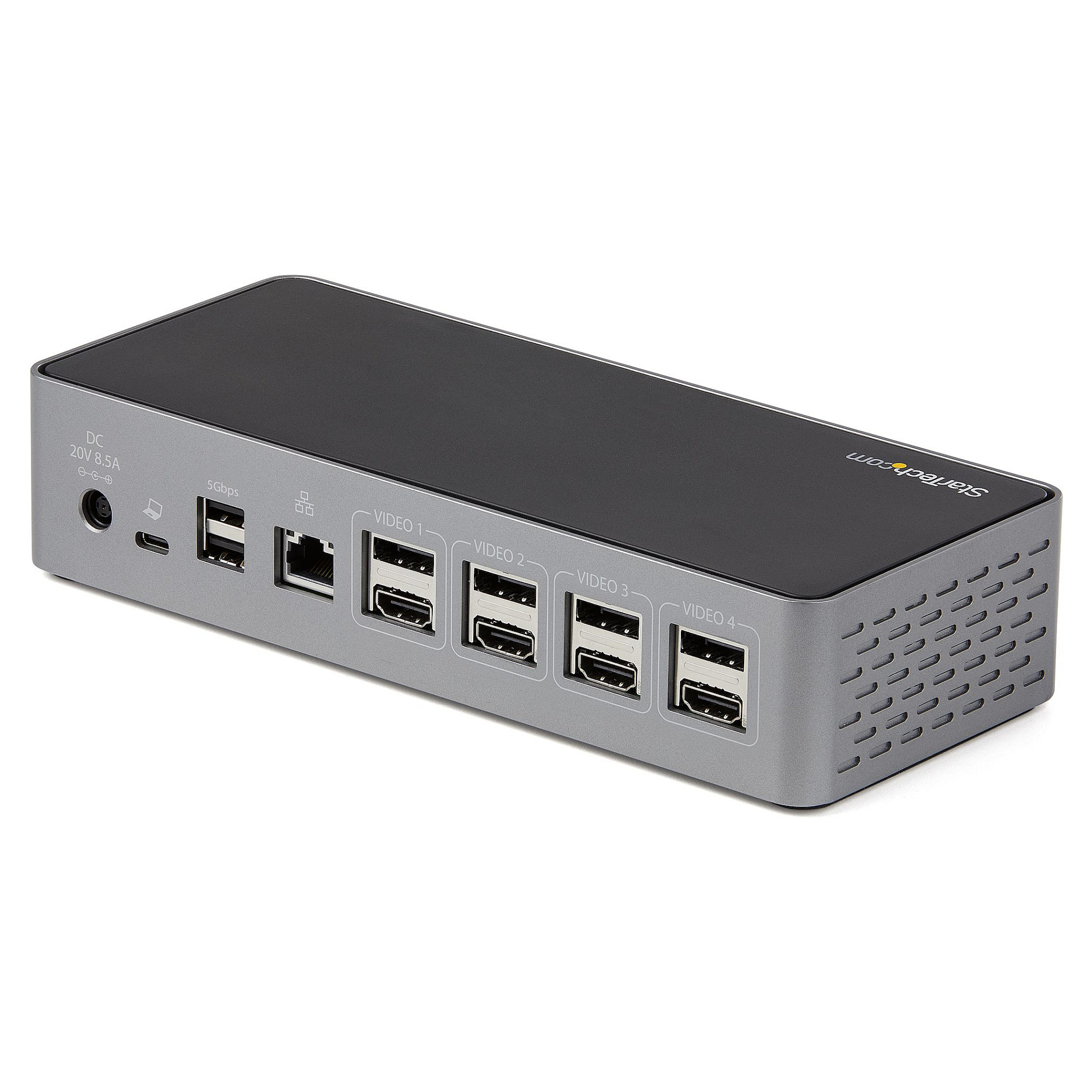 Docking Station StarTech Quad Monitor Dock / 4K60 / 3x USB‑A / 1xUSB-C / 4xHDMI / 4xDispayPort – Zezë thumbnail 2