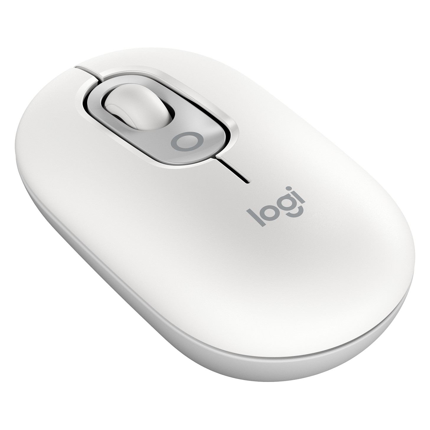 Maus Pa Kabllo Logitech POP with Emoji – Bardhë thumbnail 3
