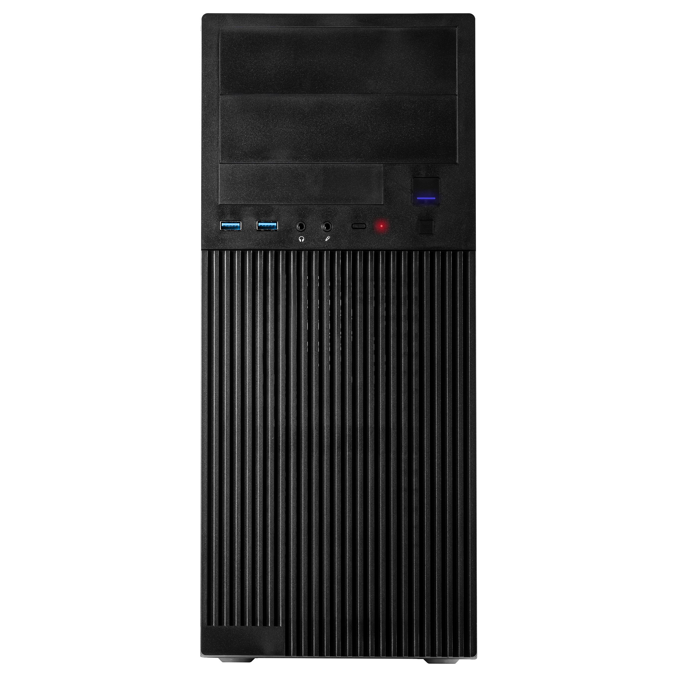 Kasë Midi Tower Inter-Tech / ATX / IT-2815 Linear – Zezë thumbnail 3