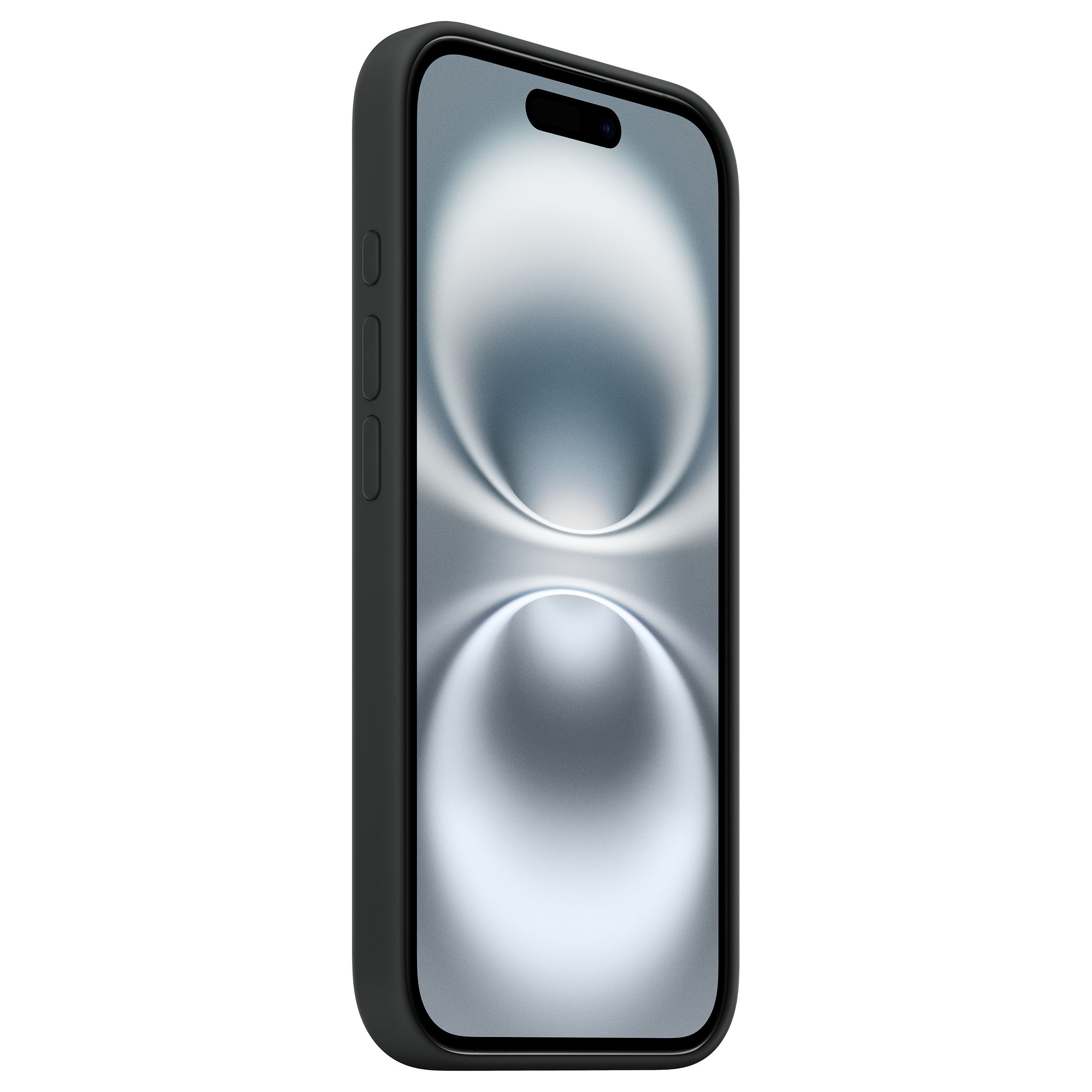 Case për Telefon Apple Silicone Case, iPhone 16, MagSafe – Zezë