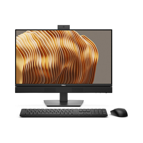 AIO Dell Pro 24 QC24251, Ultra 5 235T, 16GB DDR5, 512GB, 23.8" FHD IPS 60Hz, Intel Graphics, Tastierë & Maus - Zezë