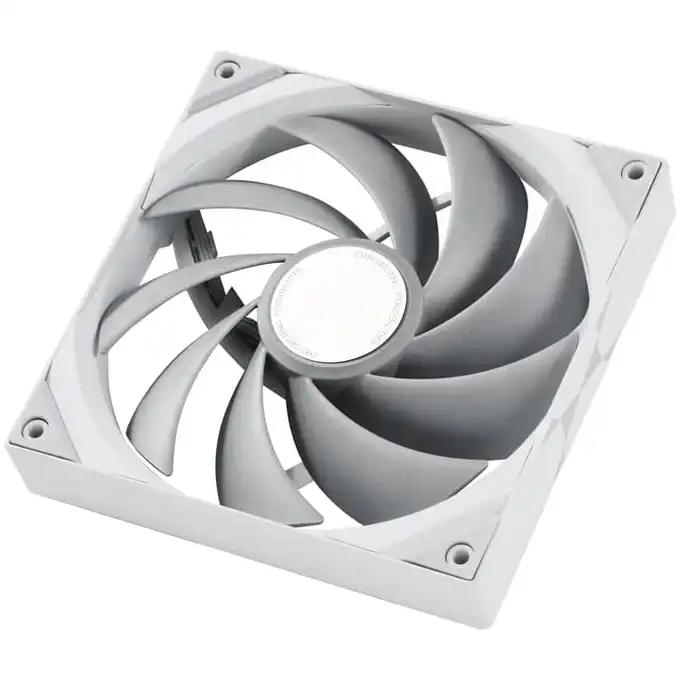 Ftohës për Kasë TRYX ROTA PRO / 140mm / 500-1650 RPM / PWM / 100.3 CFM / 2.53 mmH₂O / FDB / Daisy-Chain – Bardhë