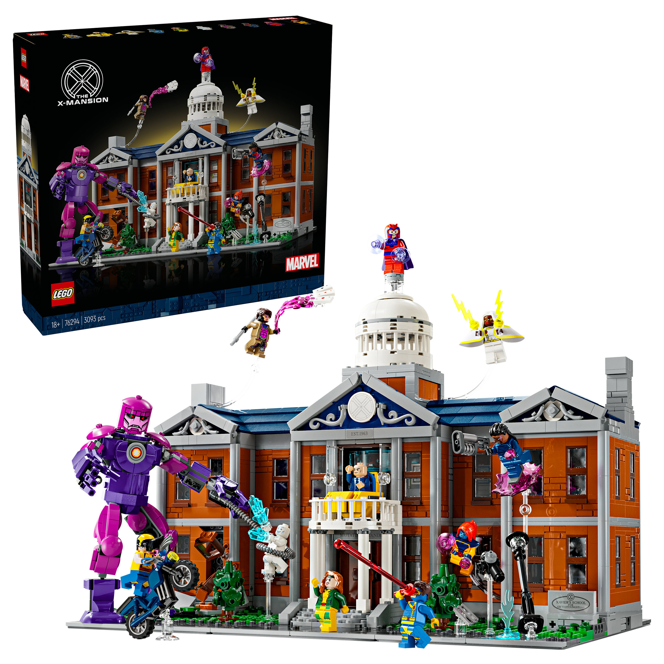 LEGO Marvel X-Men: The X-Mansion 76294 thumbnail 2