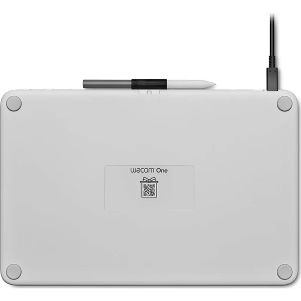 Tablet Grafik Wacom One 13 touch, 13.3", Full HD, IPS, Multi-Touch, Stilolaps EMR, USB-C - Bardhë 2