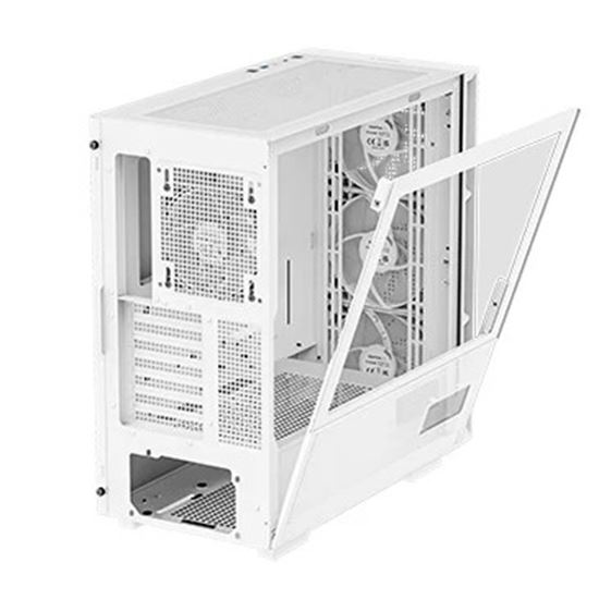 Kasë DeepCool CH560 / ATX Mid-Tower / 4x140mm+120mm ARGB / USB Type-C / Xham i Temperuar – Bardhë 5