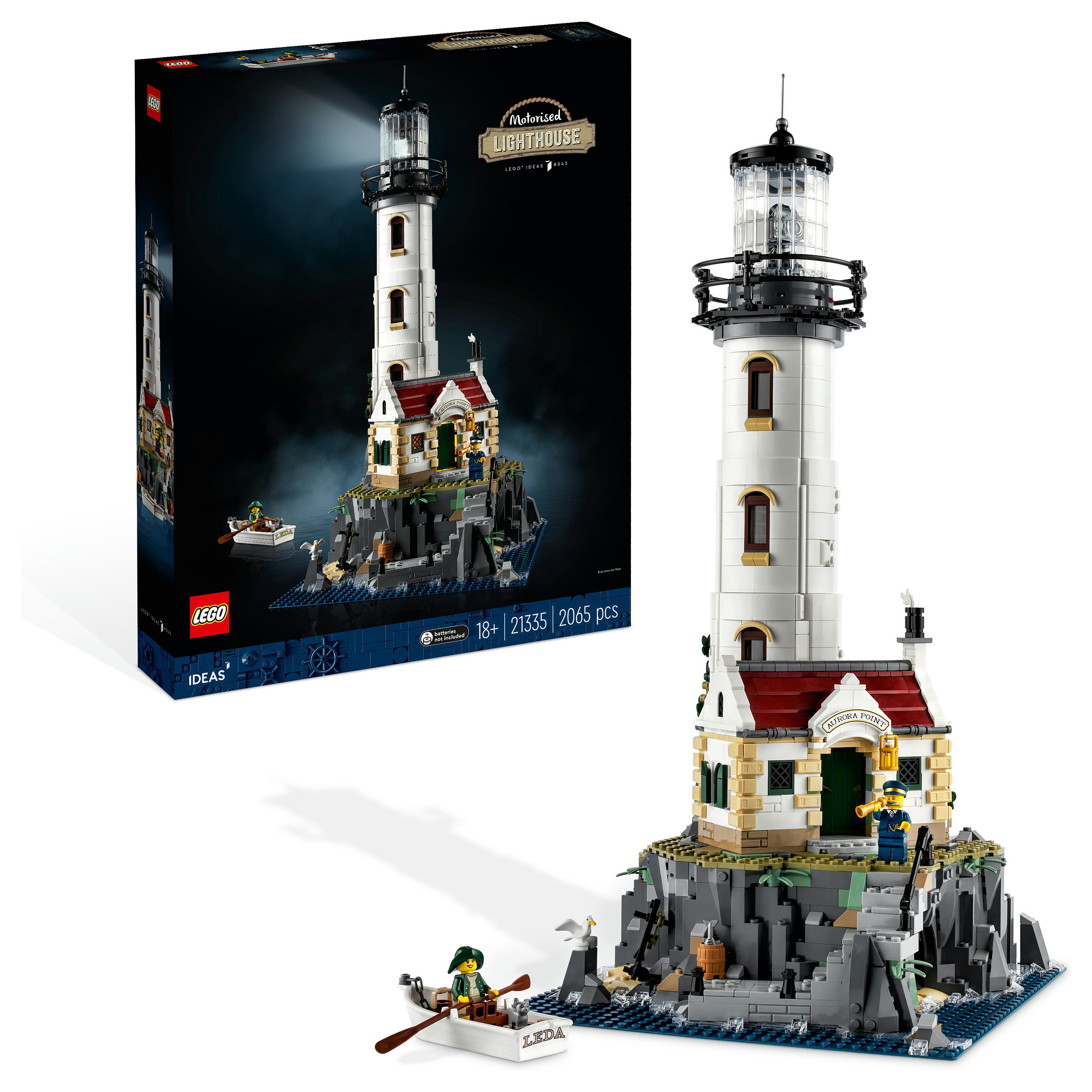 LEGO Ideas Motorised Lighthouse 21335 thumbnail 2