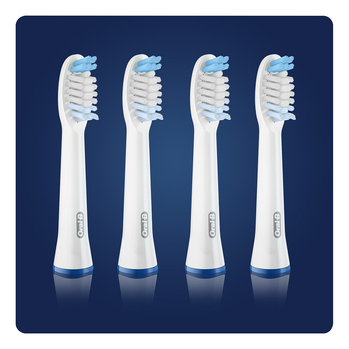 Koka zëvendësuese për furçë elektrike Oral-B Pulsonic Clean / 4 copë / Sonic – Bardhë 2