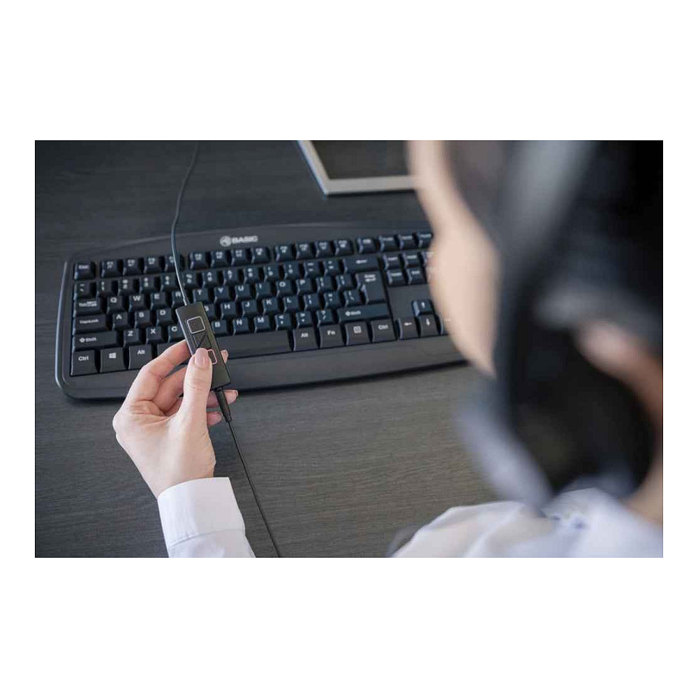 Kufje me kabllo Tellur Voice 420 / USB-A + USB-C + Jack 3.5mm / Binaural / 150–10.000 Hz - Zezë 7