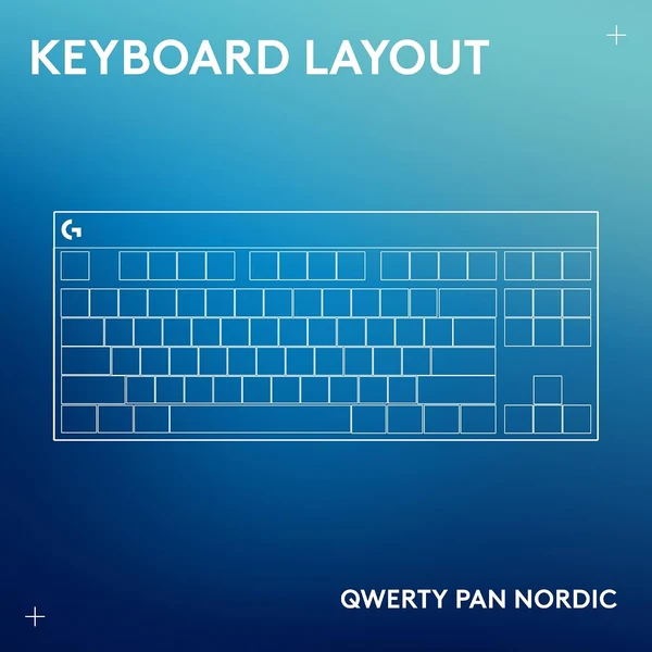 Tastierë Gaming Logitech G316 X 98 / Wired / Mekanike / 98% / Hot-Swappable / LIGHTSYNC RGB / QWERTY / USB-C – Bardhë 2