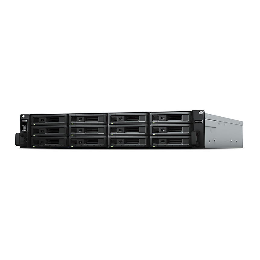Disk Array Synology RXD1219sas, 12 Bay SAS, 2U Rackmount - Zezë/Gri