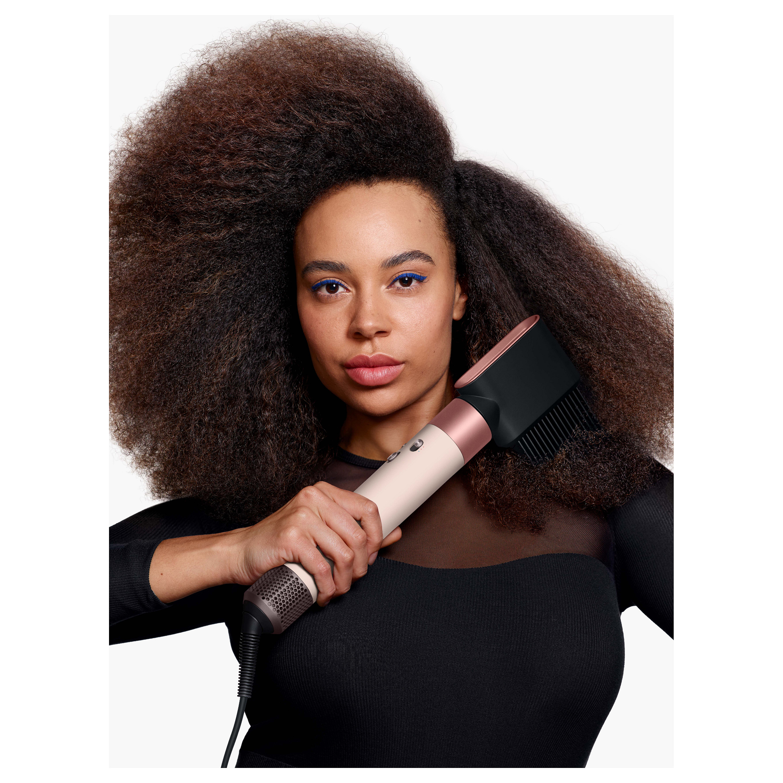 Stiluese për flokë Dyson Airwrap i.d., 1300 W, kabllo 2.675 m - Rozë/Ari 9