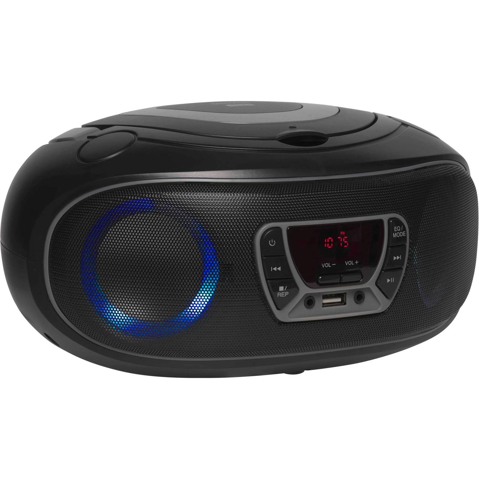 Altoparlant Denver TCL-212BT, CD, FM Radio, Bluetooth, USB, AUX, 4W RMS, LED - Hiri/Zezë 3