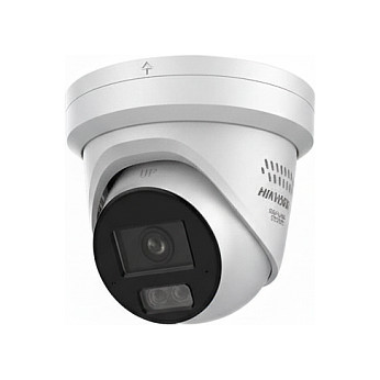 Kamerë Sigurie IP CCTV Hikvision DS-2CD23126G3-IS2UY/SL, 12MP, 2.8mm, AcuSense, DarkFighter, Smart Hybrid Light, PoE - Bardhë