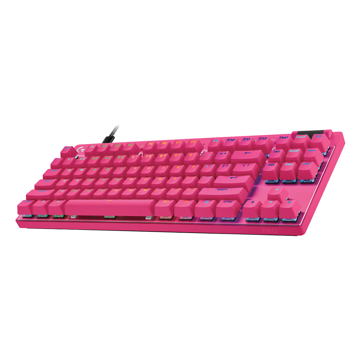 Tastierë Gaming Logitech PRO X TKL Rapid Wired / QWERTY - Rozë thumbnail 6