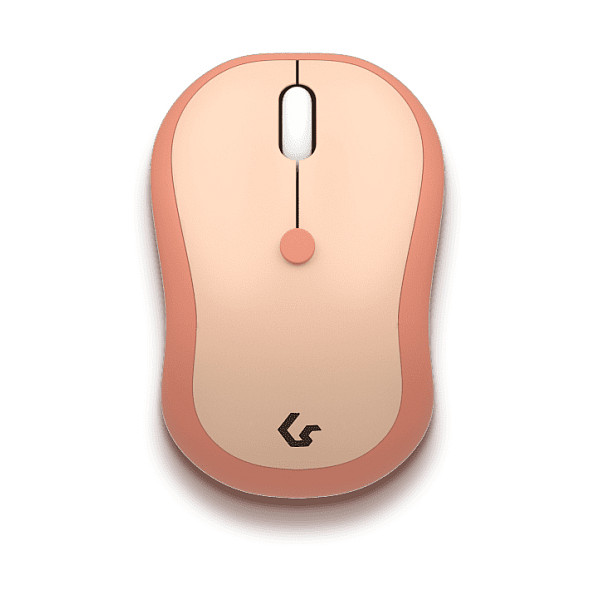 Combo (Tastierë & Maus) KeySonic KSKM-5200M-RF, Wireless, QWERTZ Gjerman, 86 Taste - Krem, Portokalli thumbnail 3