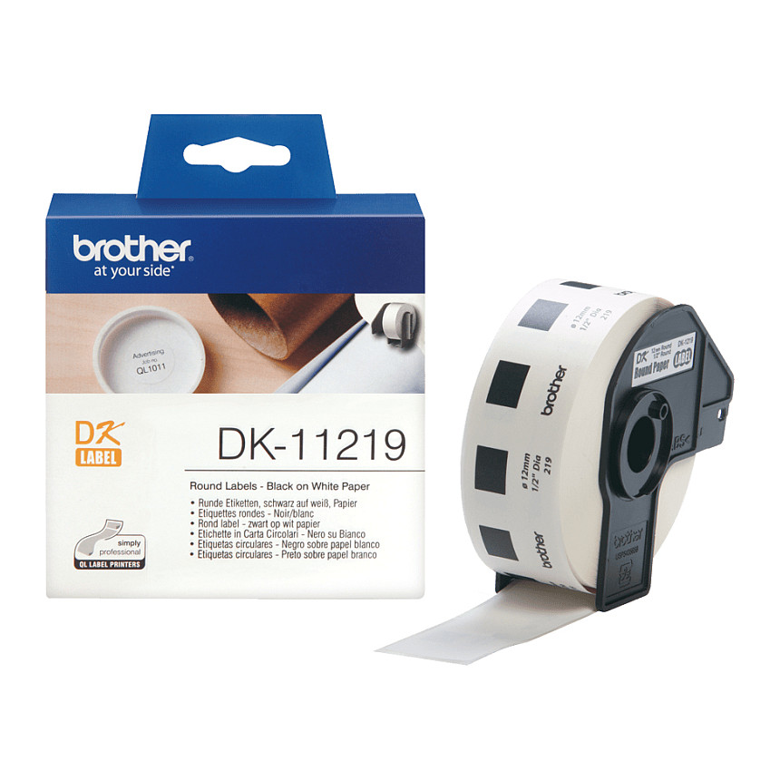 Shirit Etiketimi Brother M-K621BZ, Tipi M, 9 mm × 8 m, Tekst i Zi në Shirit të Verdhë 4
