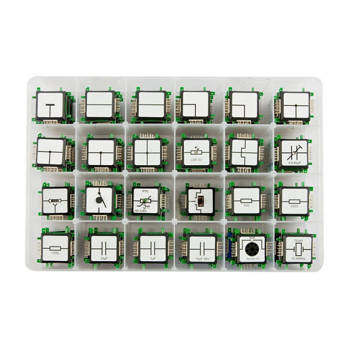 ALLNET Brick’R’knowledge Advanced Set 111pcs STEM Electronics Learning Kit Modular Circuit System ALL-BRICK-0223 thumbnail 4