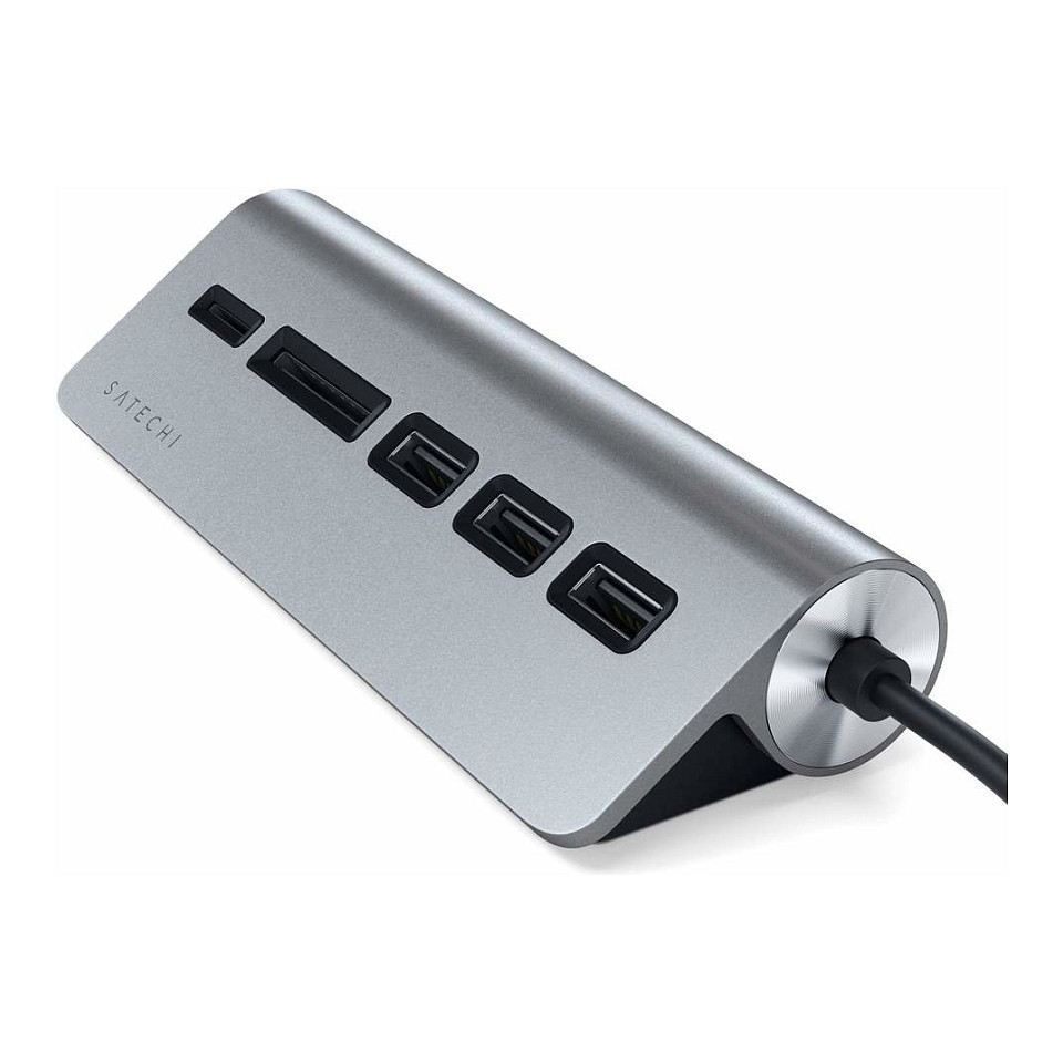 Hub Satechi ST-TCHCRM / 3x USB-A / SD – Hiri 2