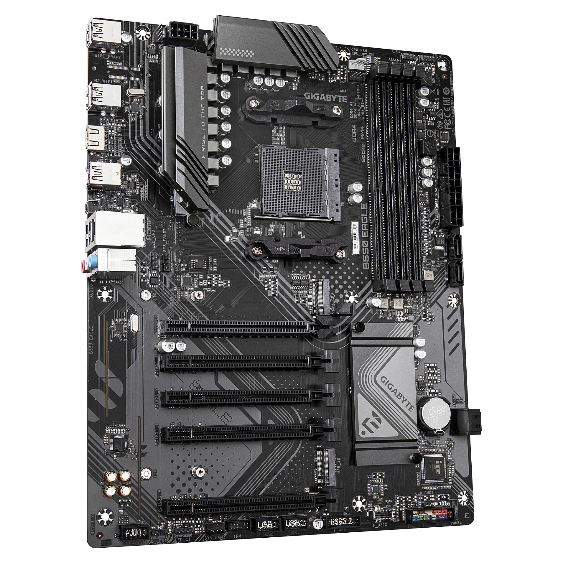 Pllakë Amë Gigabyte B550 EAGLE DDR4 ATX thumbnail 3