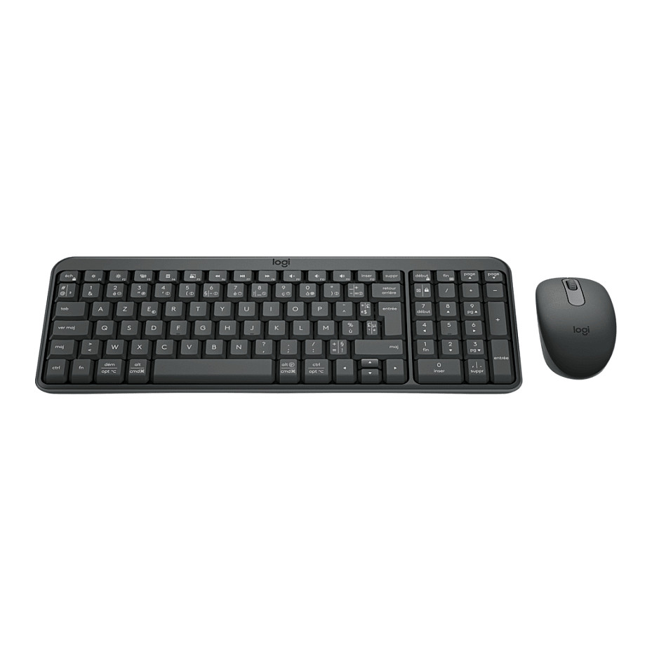 Combo (Tastierë & Maus) Logitech MK250 / Wireless / AZERTY / French Language - Grafit thumbnail 3