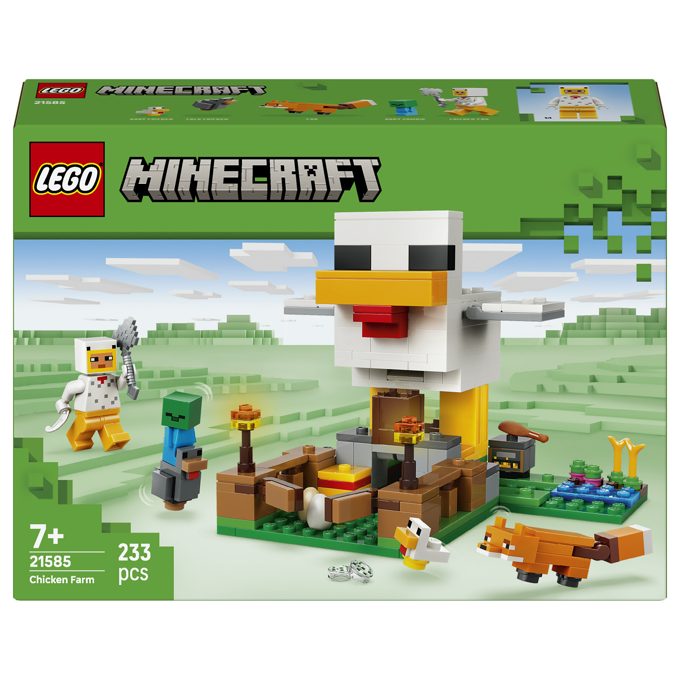 LEGO Minecraft Chicken Farm 21585