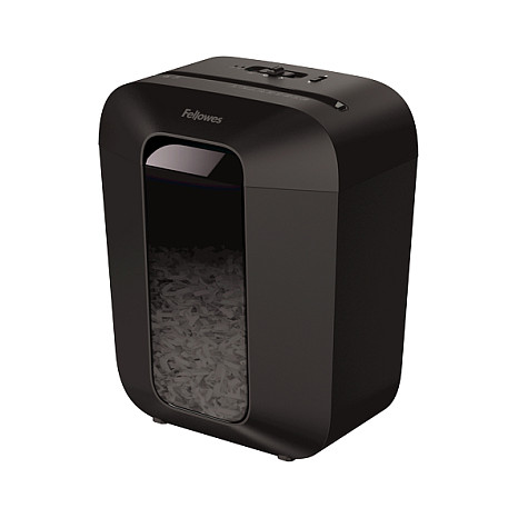 Shredder Fellowes Powershred LX50, Cross-Cut, P-4, 9 fletë, 4 × 37mm, 17L, Safety Lock - Zezë 2