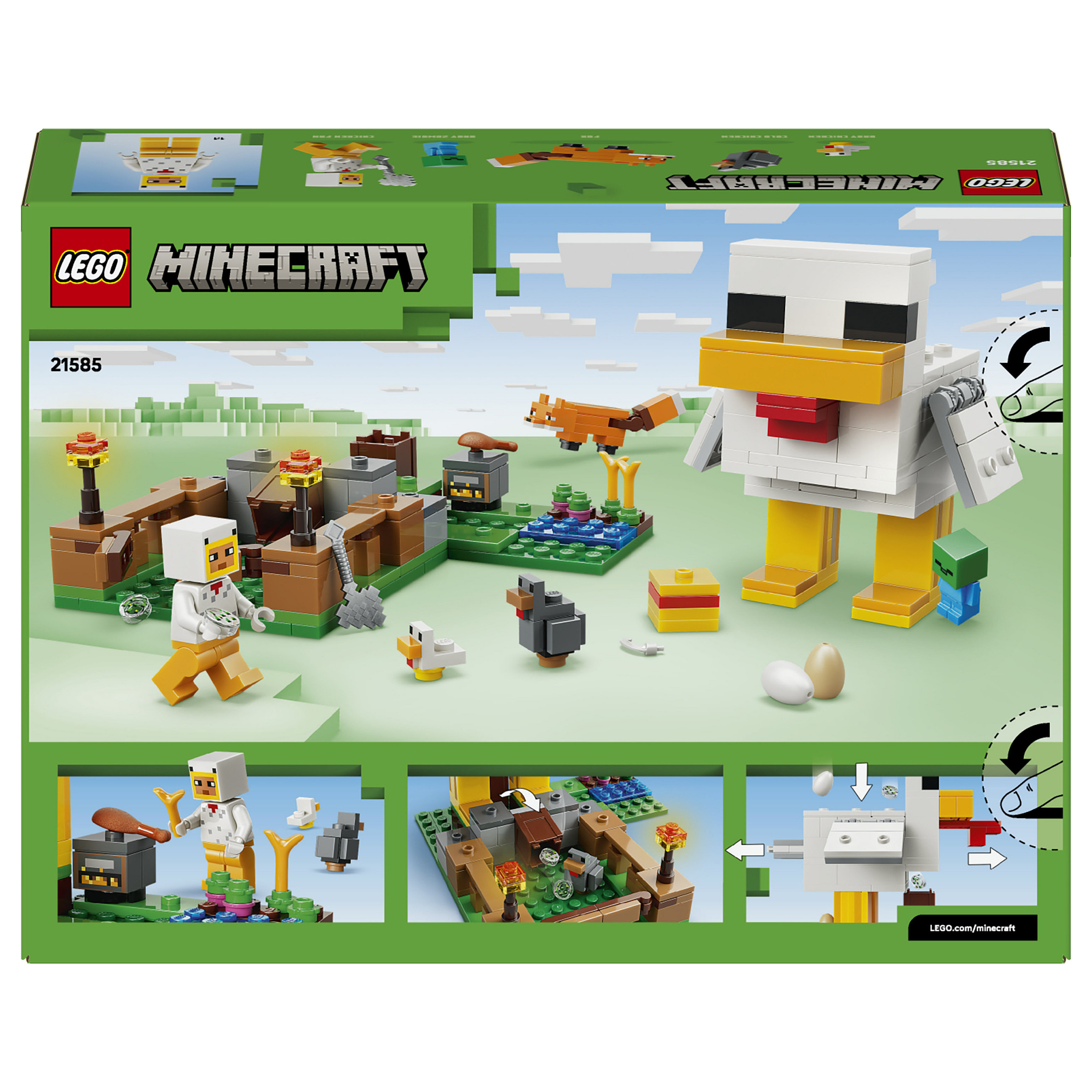 LEGO Minecraft Chicken Farm 21585 thumbnail 5