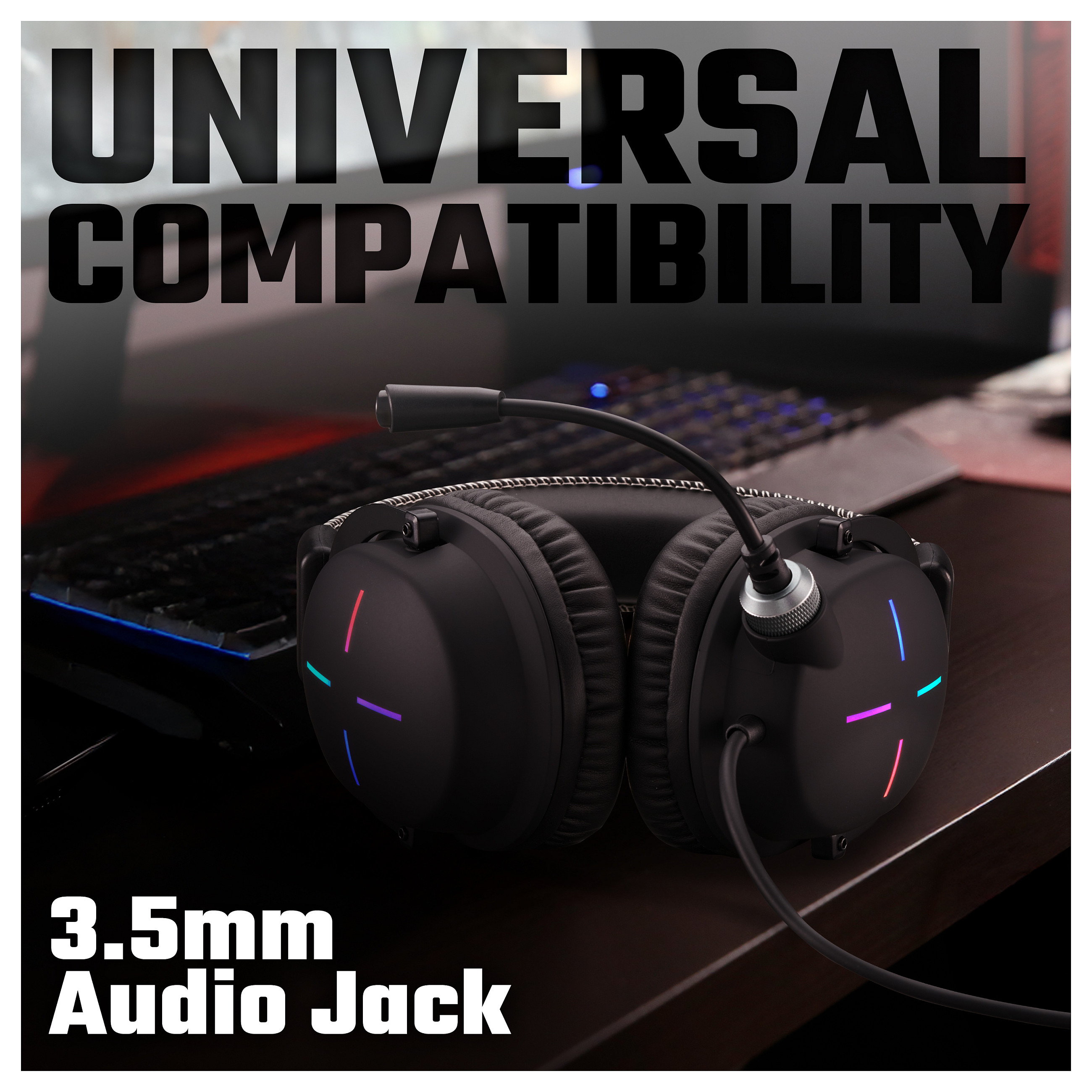 Kufje Gaming Acer Nitro Headset II NHW200 / Wired / 50 mm / 3.5 mm / Mikrofon / Kabllo 2.1 m – Zezë 5