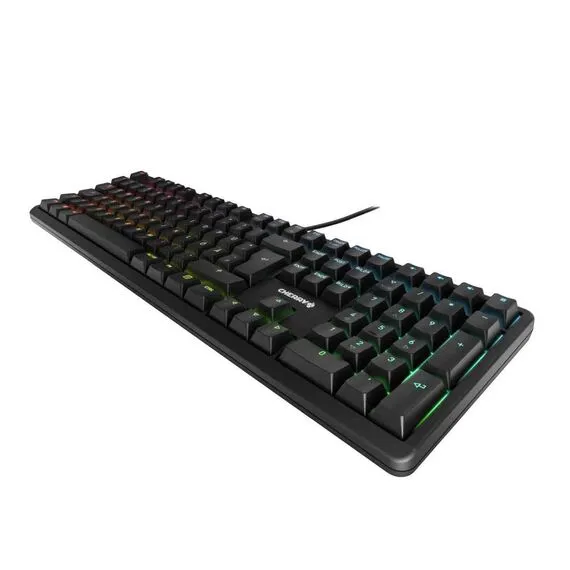 Tastierë Gaming CHERRY G80-3000N RGB / Wired / 105 + 4 Keys / MX Silent Red / USB / QWERTZ German / RGB - Zezë 2