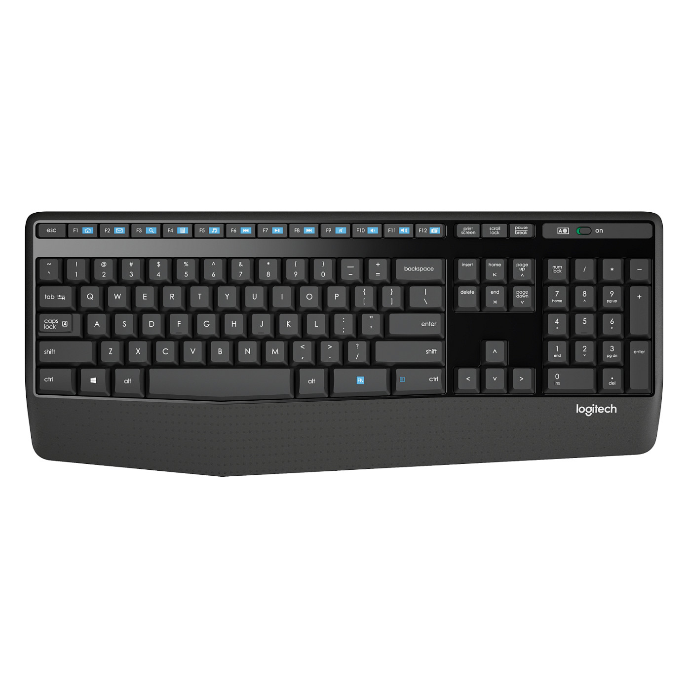 Combo (Tastierë & Maus) Logitech MK345, Wireless, Full Size, FR - Zezë thumbnail 6