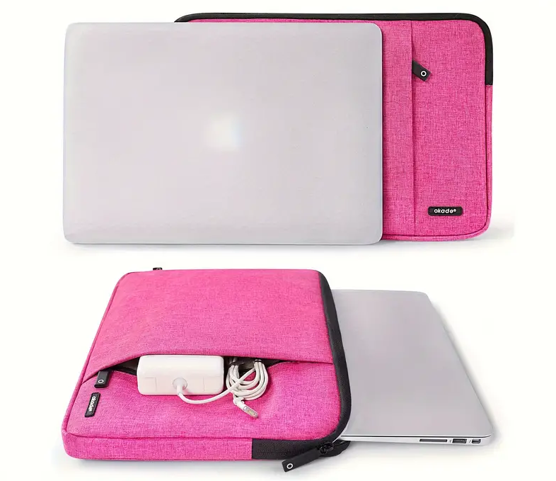 Çantë për Laptop Okade T40 / B53-47 / 13.3 Inch / Polyester / Water & Dust proof / 34x24x2 cm / Rozë 9