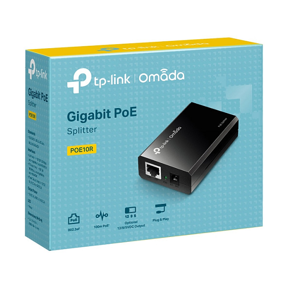 Spliter PoE TP‑LINK POE10R / IEEE802.3af / Adjustable Output / Plug & Play thumbnail 5