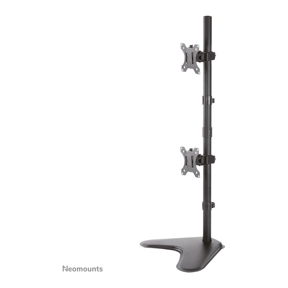 Mbajtëse për Monitor Neomounts FPMA-D550DDVBLACK / 2 Monitorë / 10–32" / deri 6kg për Monitor / VESA 75x75 & 100x100 / Rotacion 360° / Lartësi e Rregullueshme - Zezë 2
