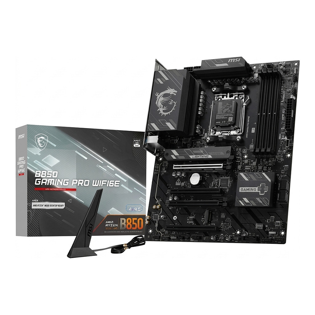 Pllakë Amë AMD AM5 MSI B850 Gaming PRO / DDR5 / Wi‑Fi 6E / HDMI+DP