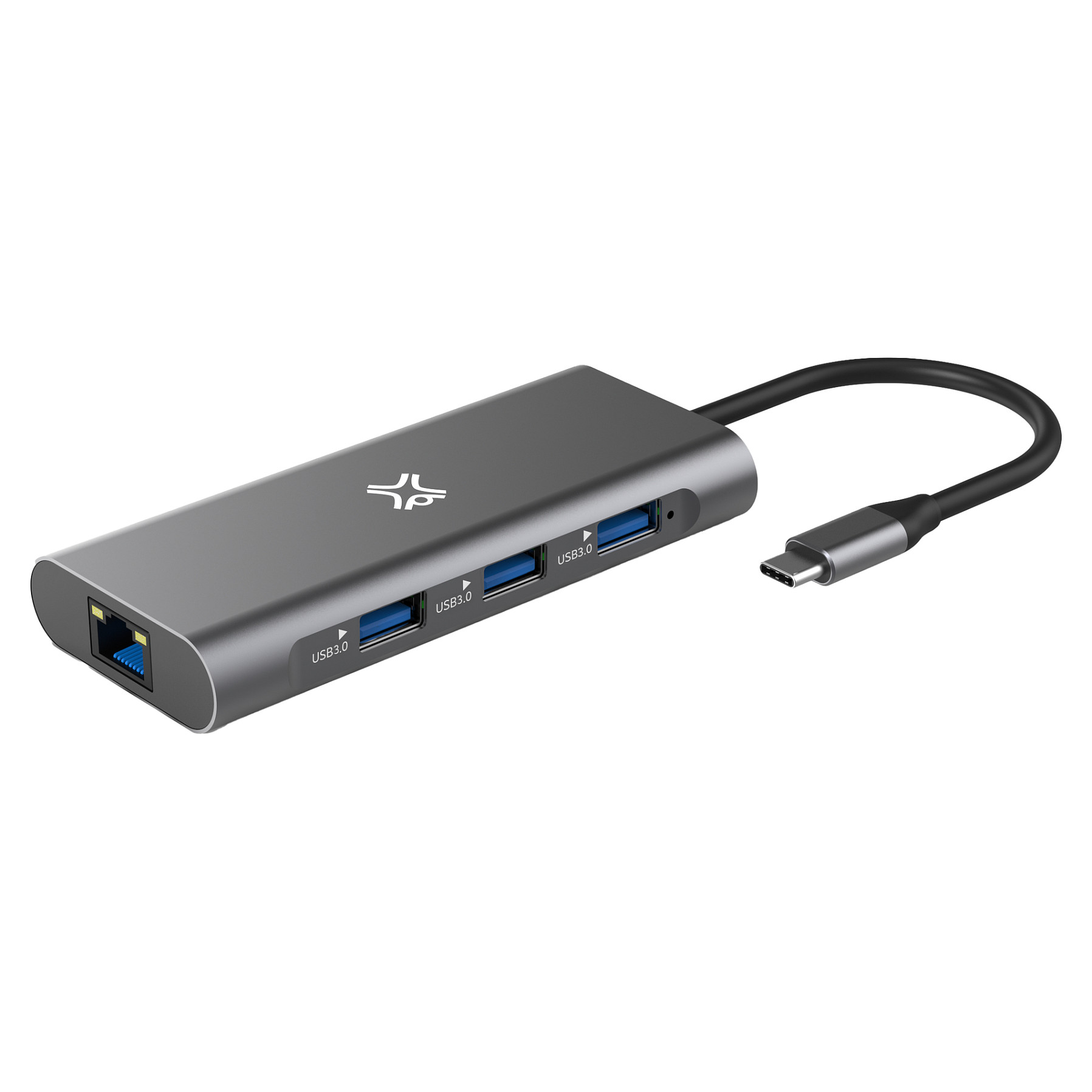 Hub USB-C XtremeMac Max Pro, 5-port, 3x USB-C 5Gbps, RJ45 Gigabit Ethernet, PD 100W - Hiri 6