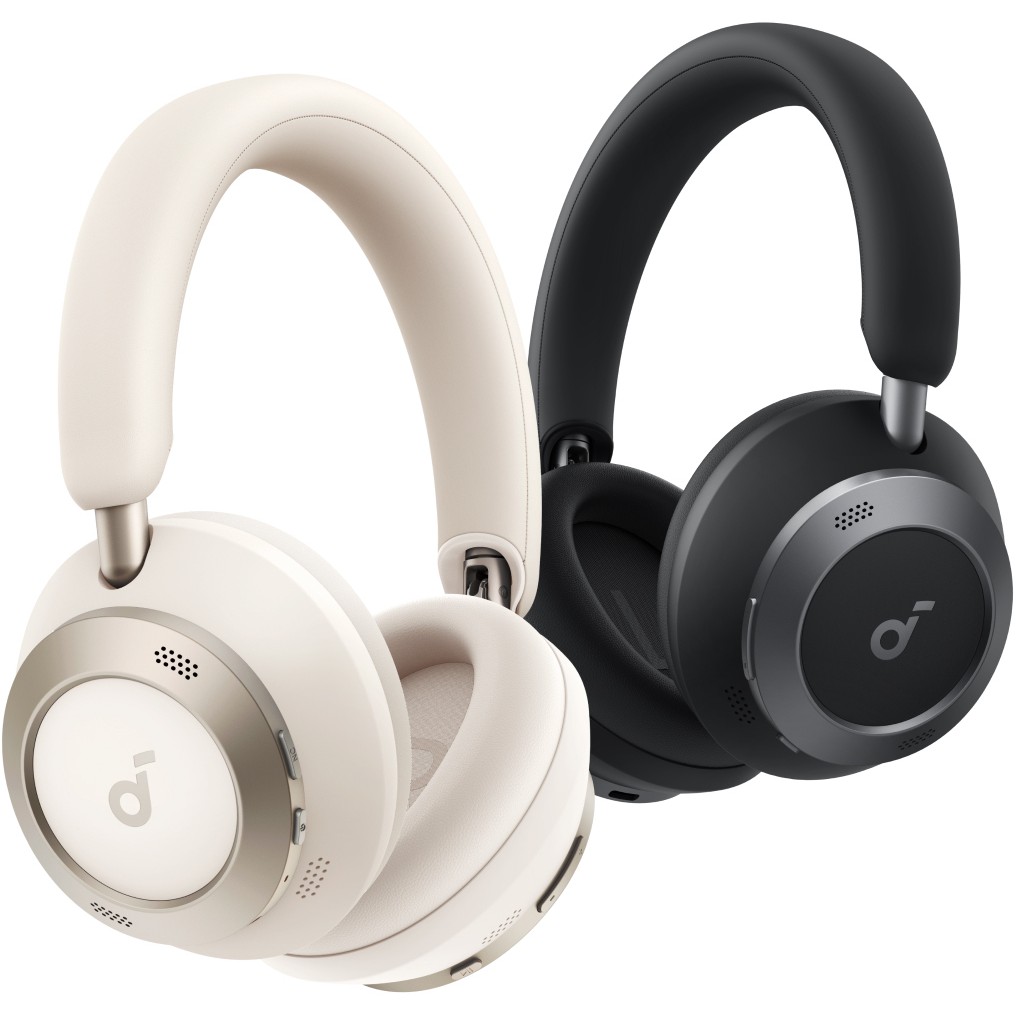 Kufje pa kabllo Soundcore Space One Pro / Over-Ear / Bluetooth 5.3 / 40mm / 20-40000Hz / LDAC / ANC / Multipoint / Mikrofon AI - Bardhë 8